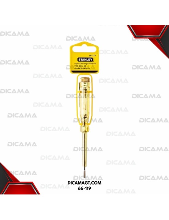 TESTER DESARMADOR 5.5/100-500V STANLEY 66-119