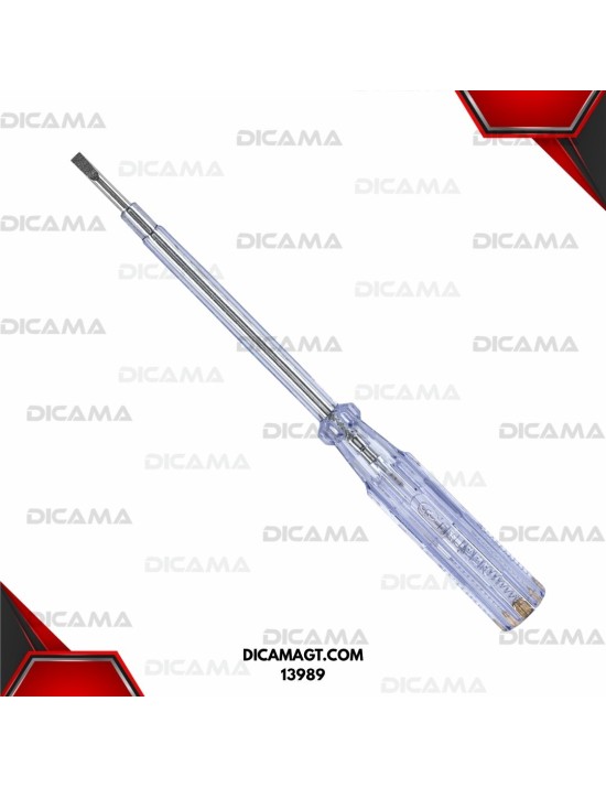 PROBADOR DE CORRIENTE ALTERNA T/DESARM 19CM TRUPER 13989