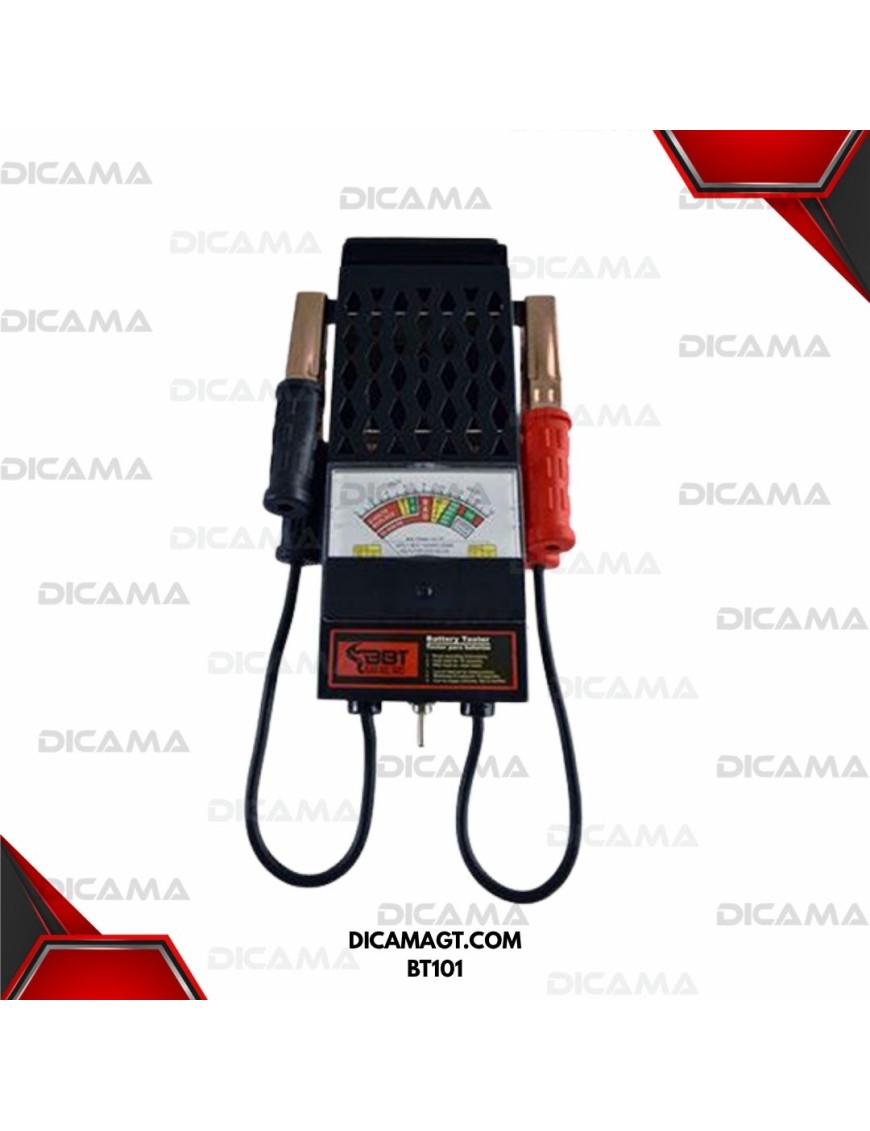 TESTER PARA BATERIAS 6/12 VOLTIOS BBT BT101