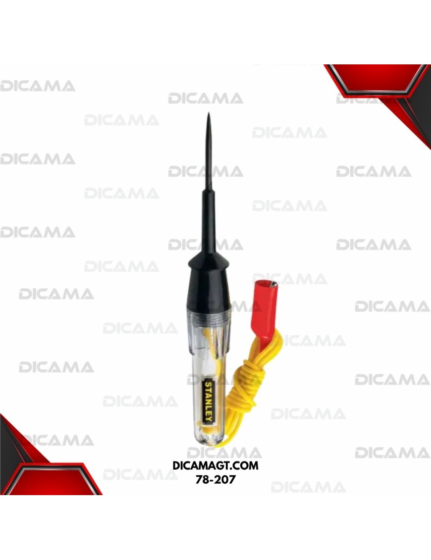 TESTER CIRCUITOS 6V/12V STANLEY 78-207