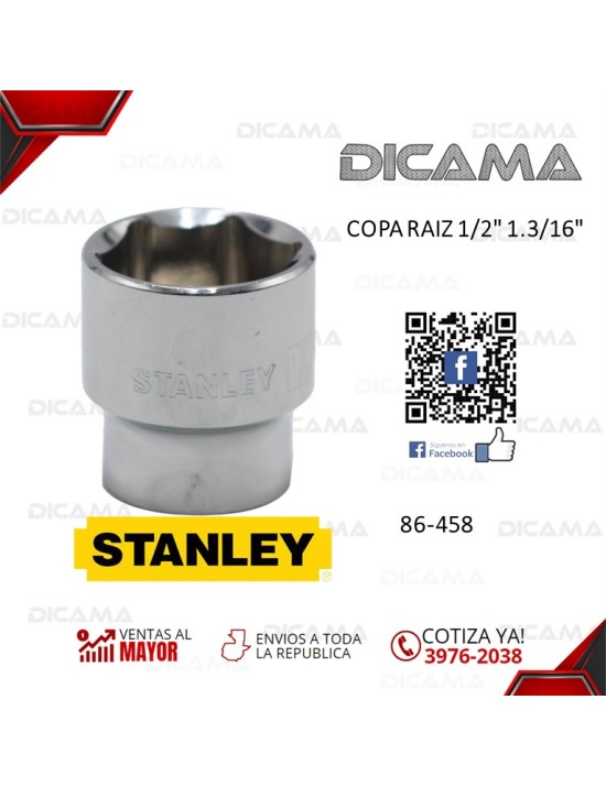 COPA RAIZ 1/2" 1.3/16"