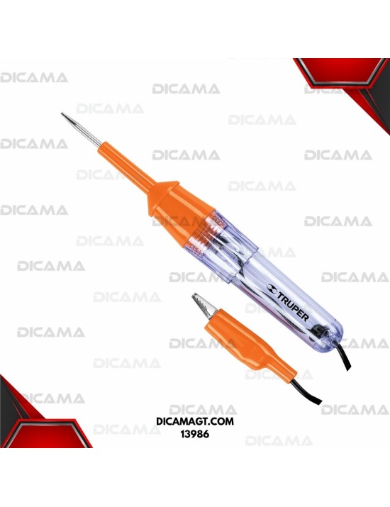 PROBADOR DE CIRCUITOS 6-12V TRUPER 13986
