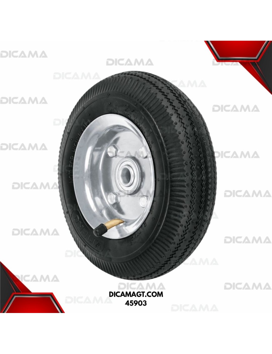 LLANTA NEUMATICA CON RIN 8EJE CENTRAL TRUPER 45903