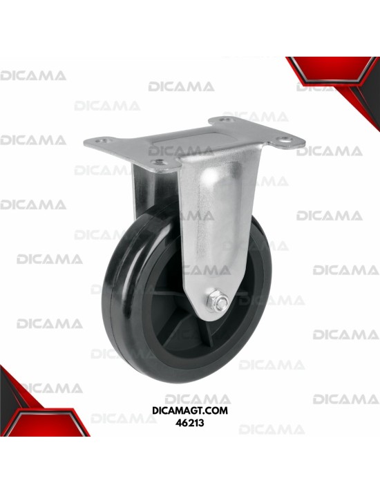 RODOS 5 DE POLIURETANO C/COJINETE PISADA 120MMX80MM FIERO 46213