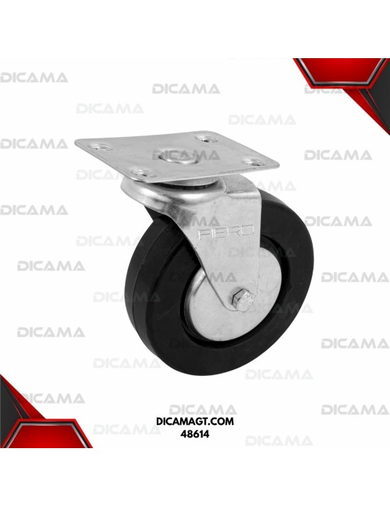 RODO 5 HULE PLACA GIRTORIA CON BALERO,60KG FIERO 48614