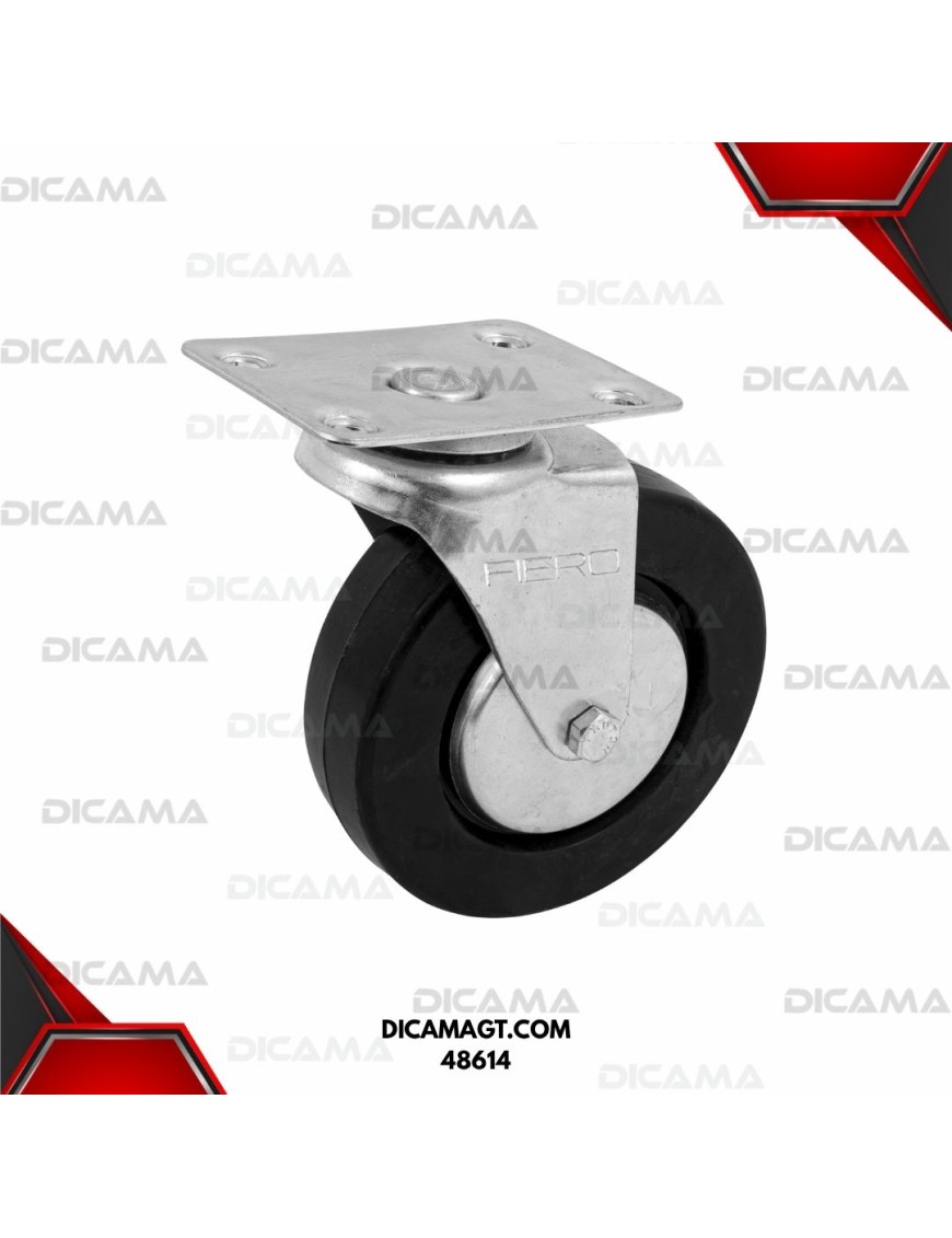 RODO 5 HULE PLACA GIRTORIA CON BALERO,60KG FIERO 48614