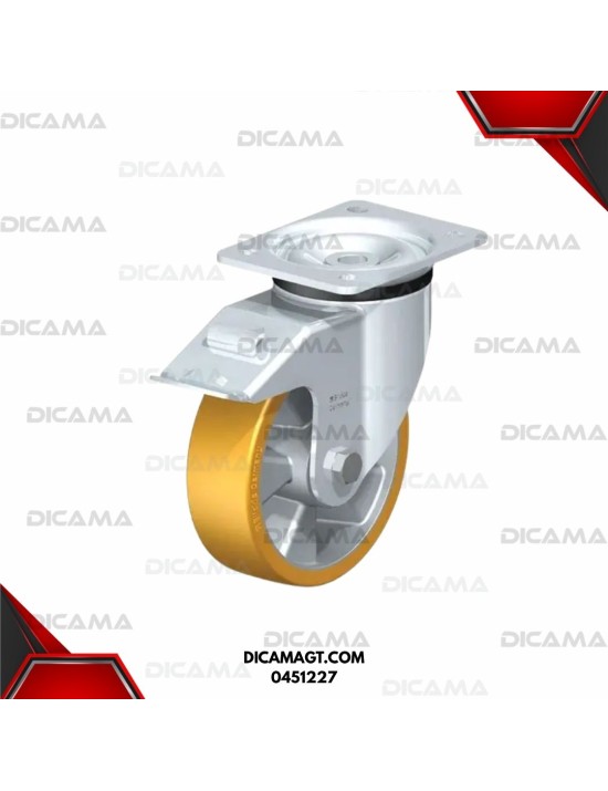RODO 6 CON FRENO POLIUTERANO 160MM 550 KG LK ALTH BLICKLE 0451227