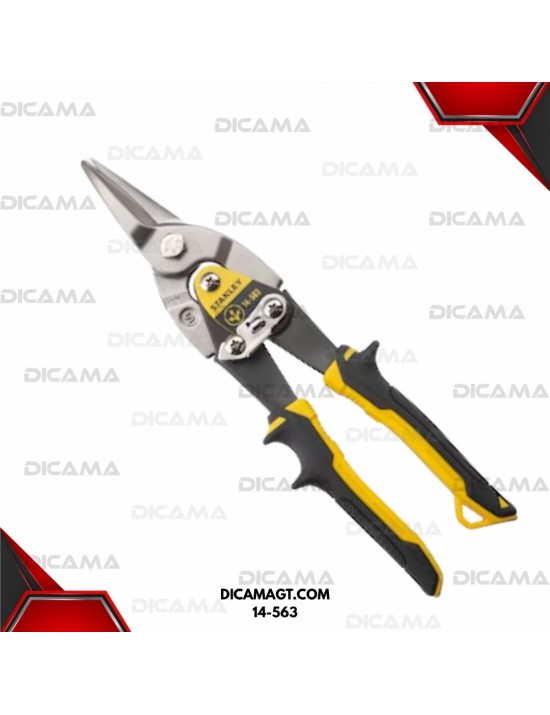 TIJERA PARA CORTAR LAMINA CORTE RECTO M/ST STANLEY 14-563