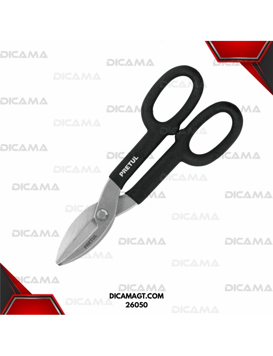 TIJERAS PARA HOJALATERO 10 PRETUL 26050