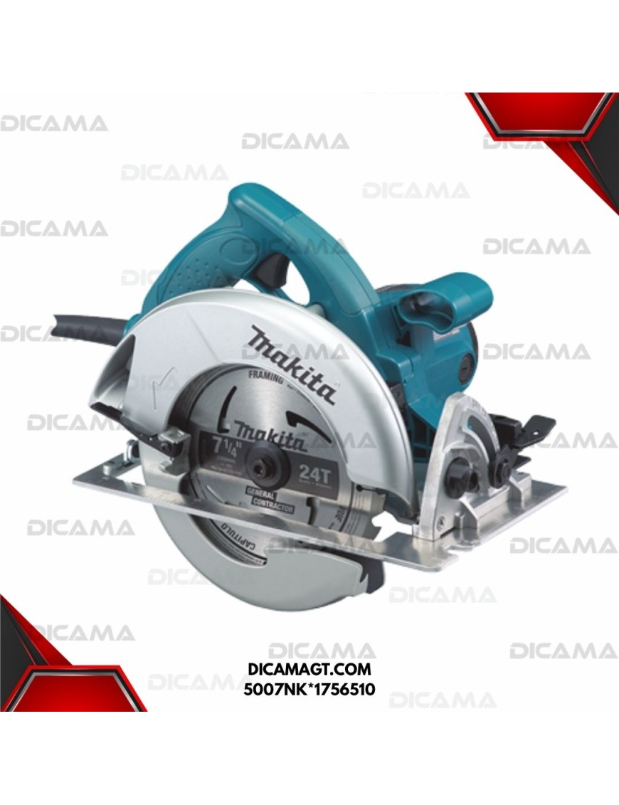 SIERRA CIRCULAR 7 1/4 CON CAJA PLASTICA MAKITA 5007NK*1756510