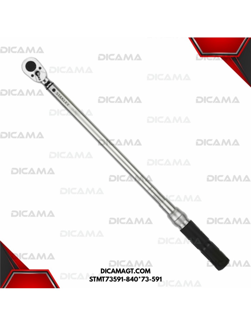 TORQUIMETRO RAIZ 1/2 PROFESIONAL  25 50-250 LBS STANLEY STMT73591-840*73-591