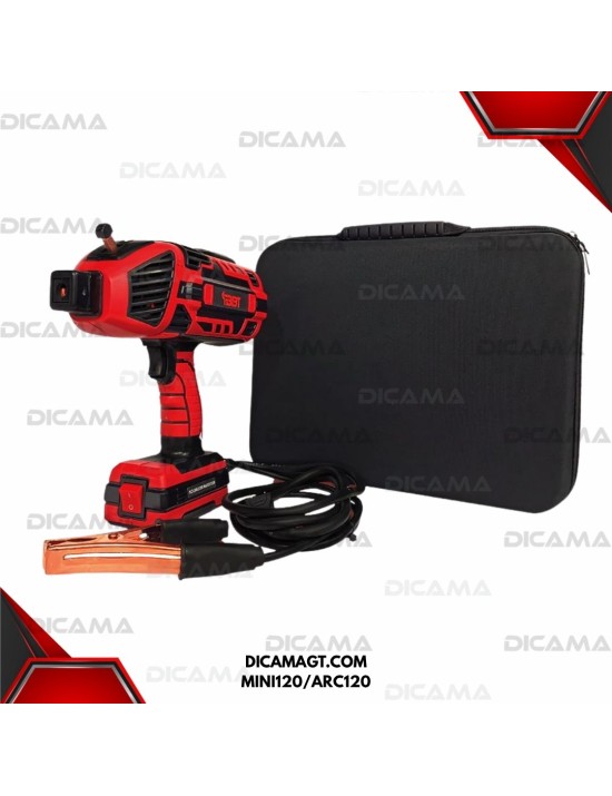 SOLDADORA 120 AMPERIOS INVERTER PORTATIL CON ESTUCHE BBT MINI120/ARC120