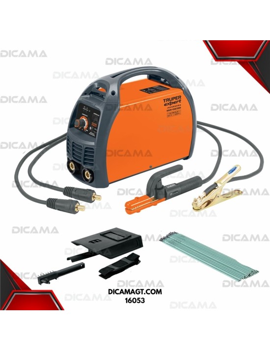SOLDADORA 130/200 AMPERIOS INVERTER TRUPER 16053