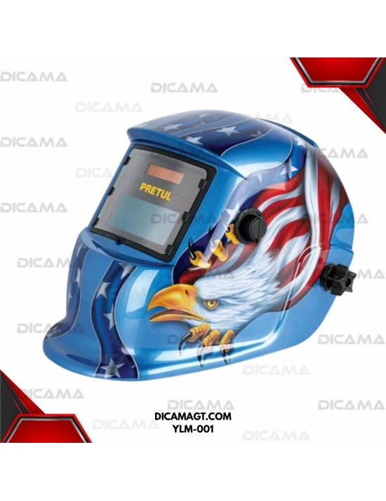 CARETA P/SOLDAR ELECTRONICA CON DISEÑO DE AGUILA BRETON YLM-001
