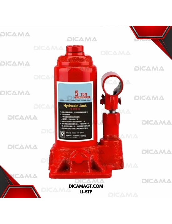 TRICKET DE BOTELLA  5 TONELADAS C/ESTUCHE CHINA LI-5TP