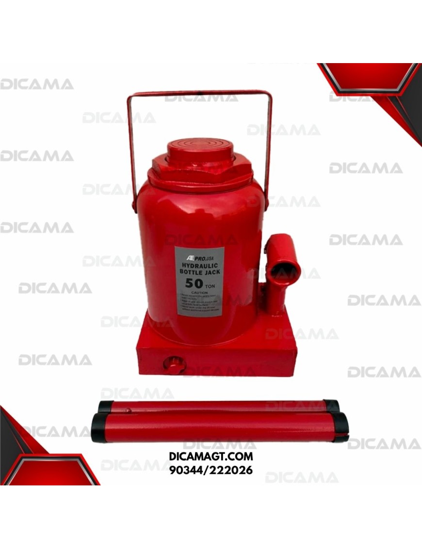 TRICKET DE BOTELLA 50 TONELADAS GS 90344/222026