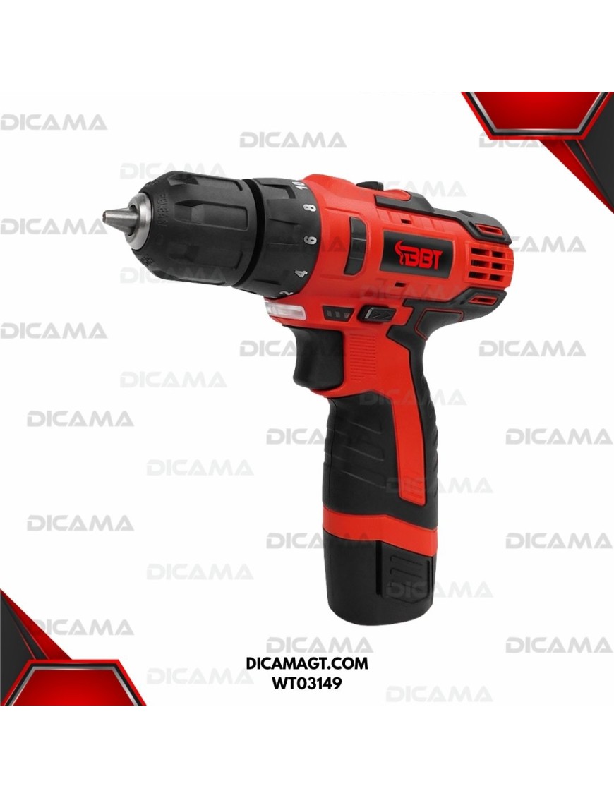 BARRENO INALAMBRICO 10.8V DOS VEL BBT WT03149