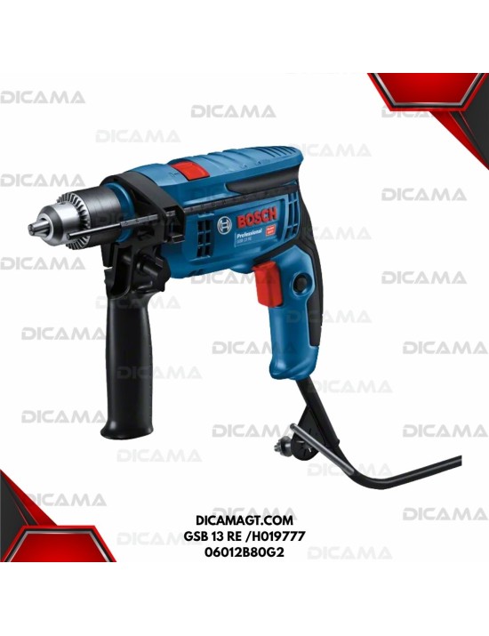 BARRENO 1/2 650W + 5 ACCESORIOS (BROCAS) BOSCH GSB 13 RE /H019777 06012B80G2