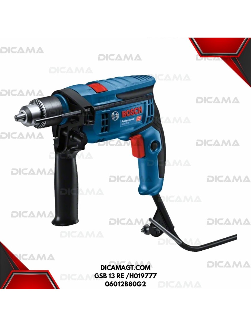 BARRENO 1/2 650W + 5 ACCESORIOS (BROCAS) BOSCH GSB 13 RE /H019777 06012B80G2