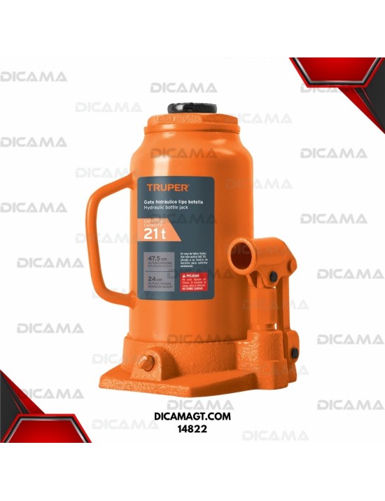 TRICKET DE BOTELLA 21 TONELADAS TRUPER 14822