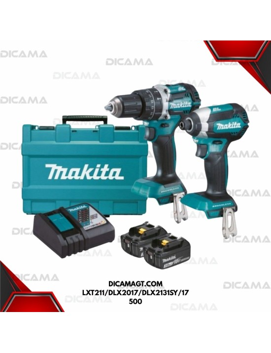 BARRENO 1/2 DUO 18 VOLTIOS 1750048 MAKITA LXT211/DLX2017/DLX2131SY/17500
