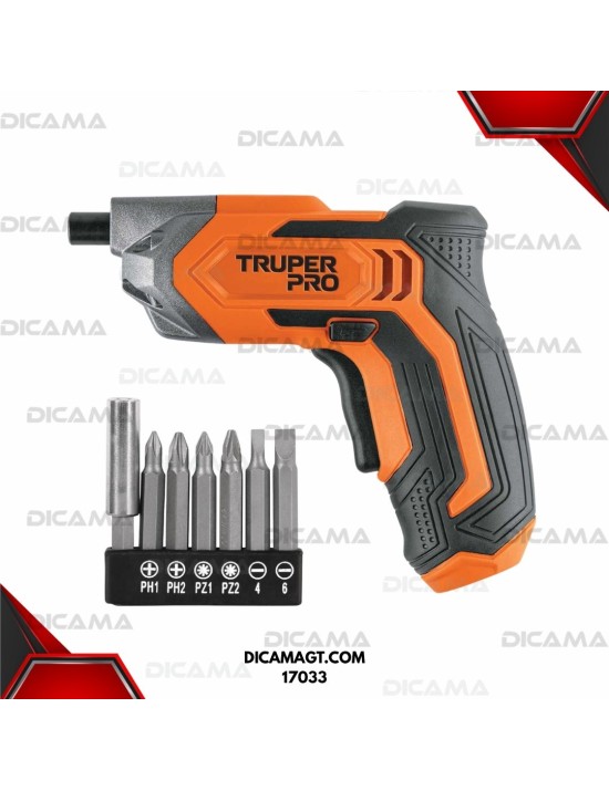 DESTORNILLADOR INALÁMBRICO 3.6 V TRUPER 17033