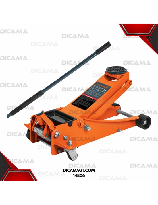 TRICKET LAGARTO 3 TONELADAS ELEVACION RAPIDA TRUPER 14806