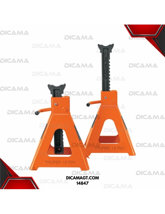 PAR ESTANTE/TORRE 12 TONELADAS P/AUTO TRUPER 14847