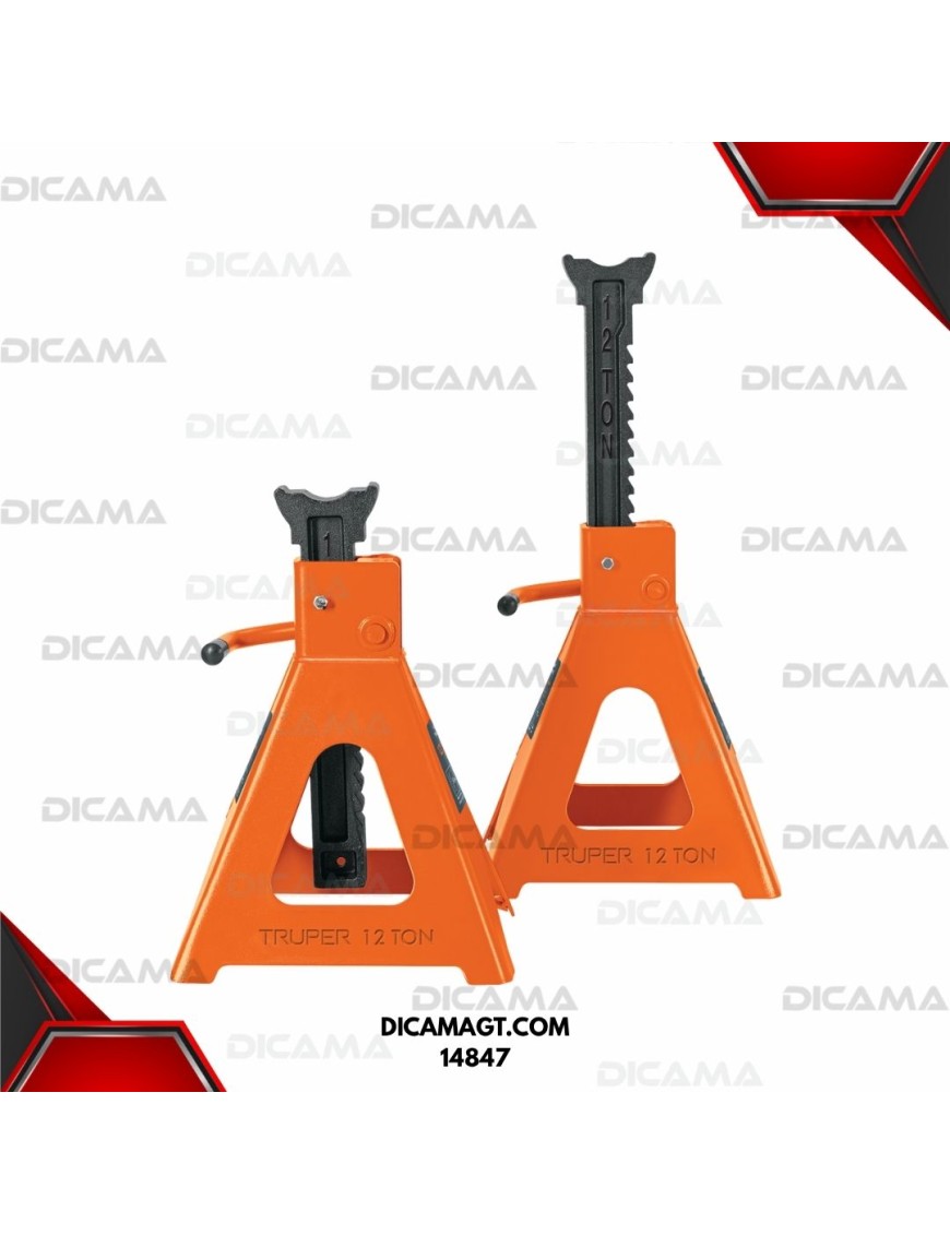 PAR ESTANTE/TORRE 12 TONELADAS P/AUTO TRUPER 14847