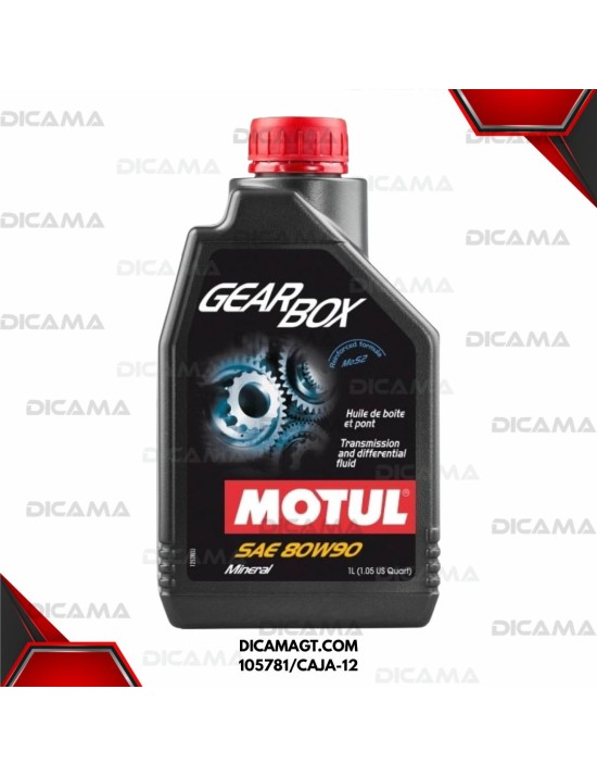 ACEITE LITRO 80W90 HD MOTUL 105781/