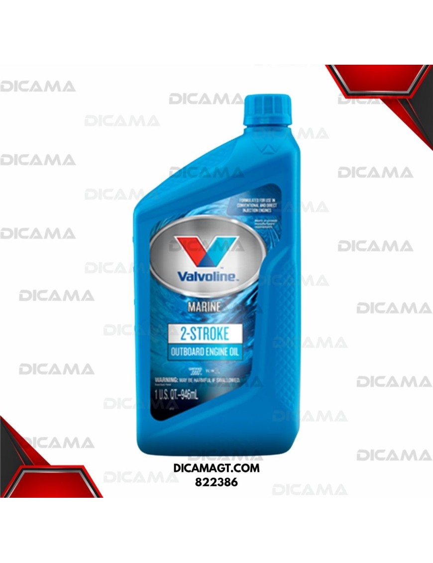 ACEITE LITRO 2T OUTBOARD VALVOLINE 822386