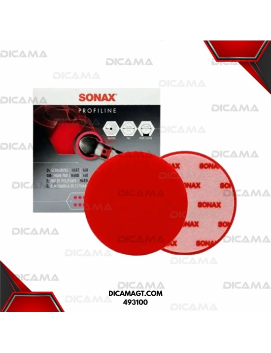 ESPONJA PARA PULIR ROJA SONAX 493100