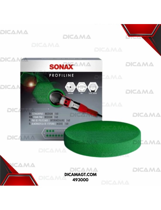 ESPONJA PARA PULIR VERDE SONAX 493000