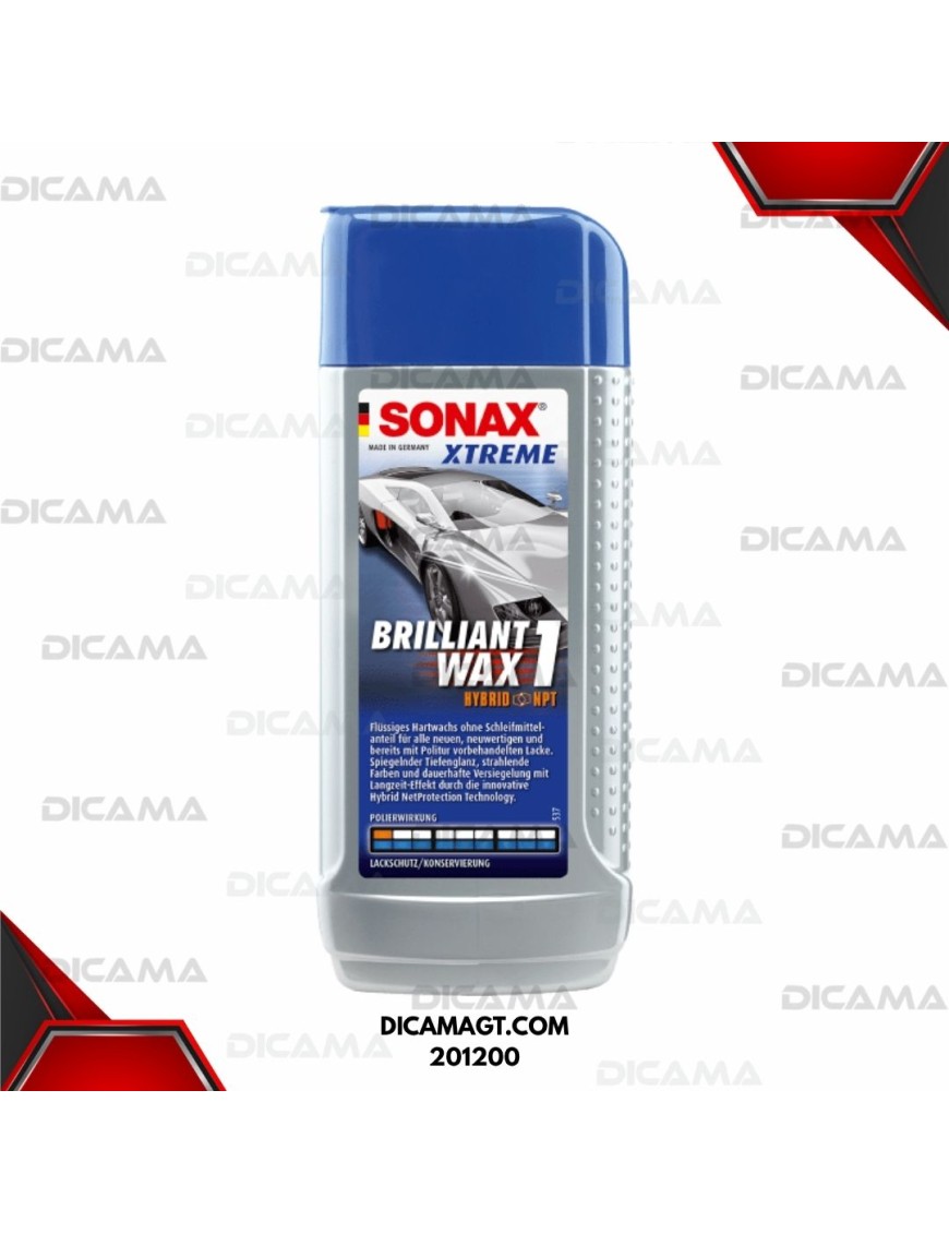 XTREME CERA BRILLO 1 HYBRID NPT 500ML SONAX 201200