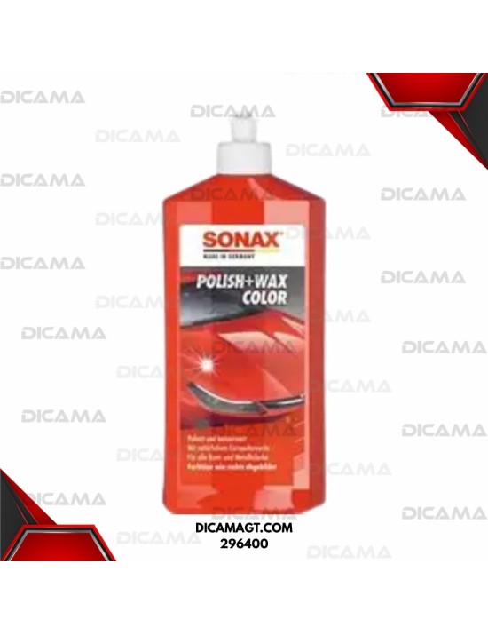 POLISH Y WASH COLOR ROJO SONAX 296400