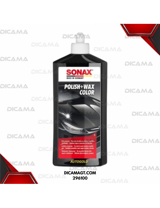 POLISH Y WASH COLOR NEGRO SONAX 296100