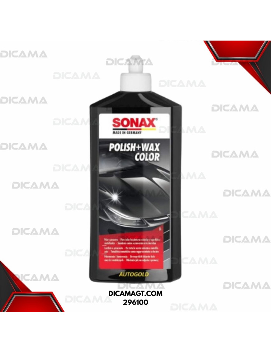 POLISH Y WASH COLOR NEGRO SONAX 296100