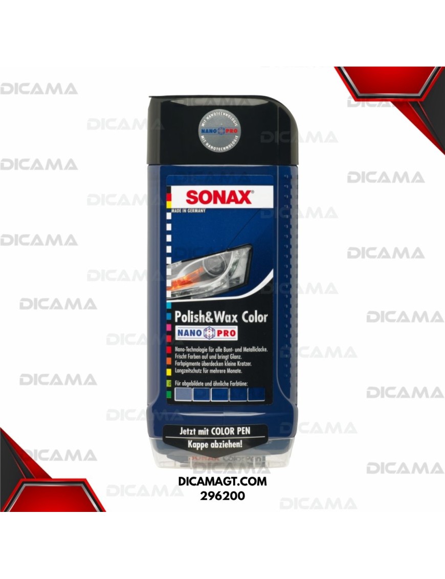 POLISH Y WASH COLOR AZUL SONAX 296200