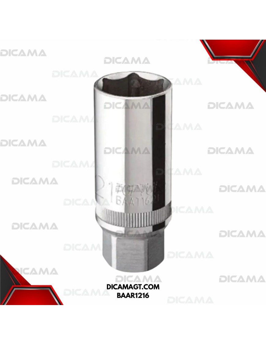 COPA RAIZ 3/8 16MM-5/8 PARA CANDELAS 6713 TOPTUL BAAR1216