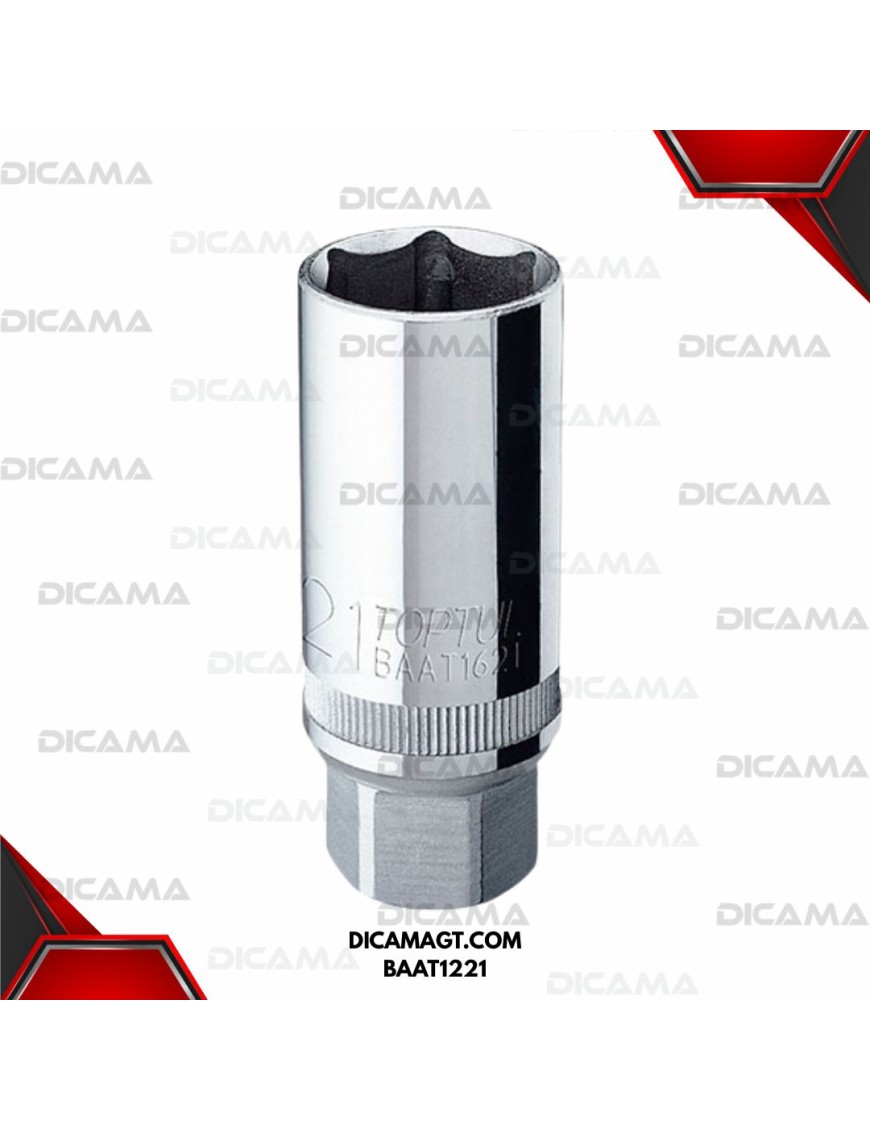 COPA RAIZ  3/8 21MM-5/8 PARA CANDELAS 7061 TOPTUL BAAT1221