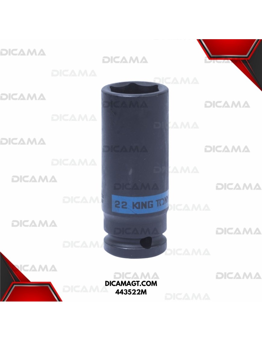 COPA RAIZ 1/2 22MM LARGA KING TONY 443522M