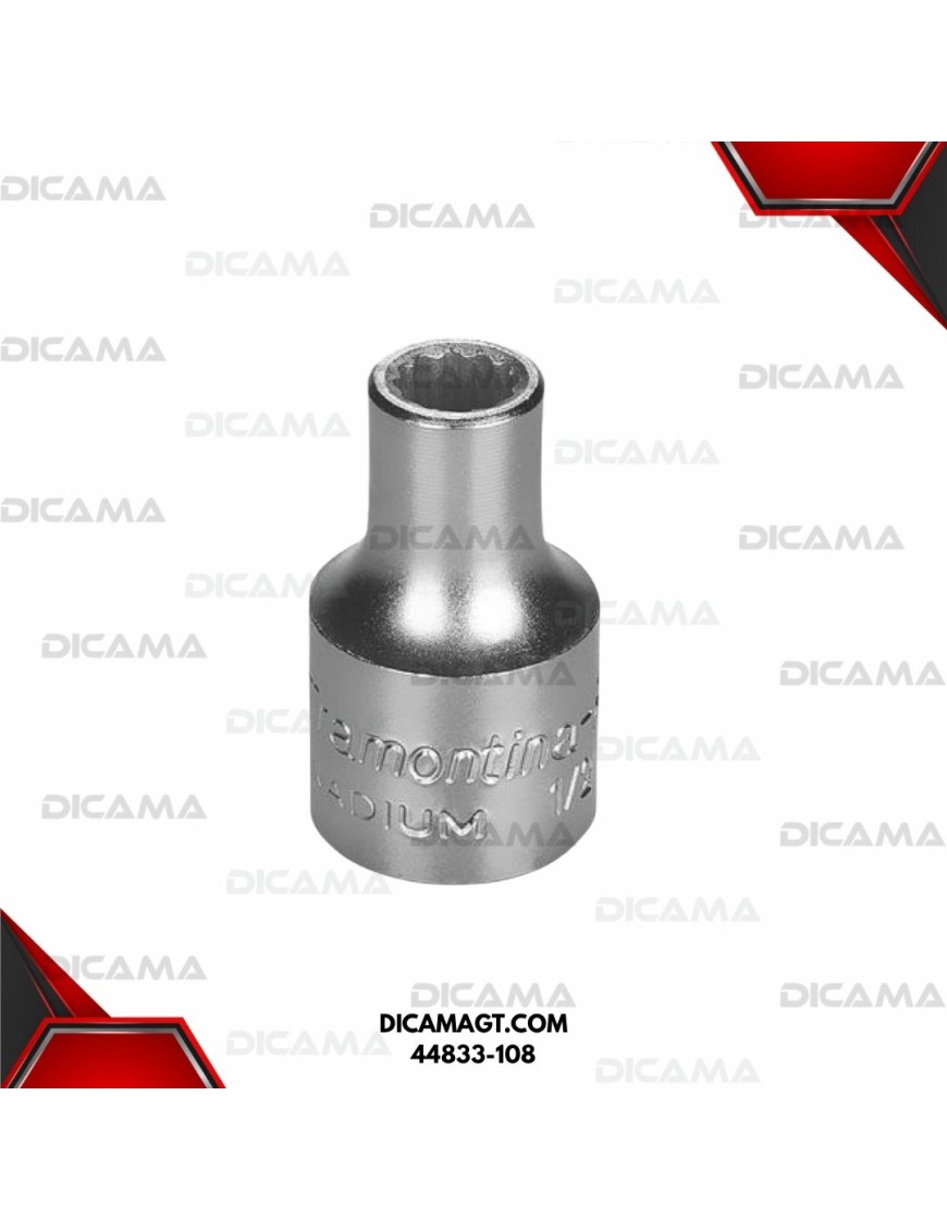COPA RAIZ 1/2 8MM ESTRIADO TRAMONTINA 44833-108