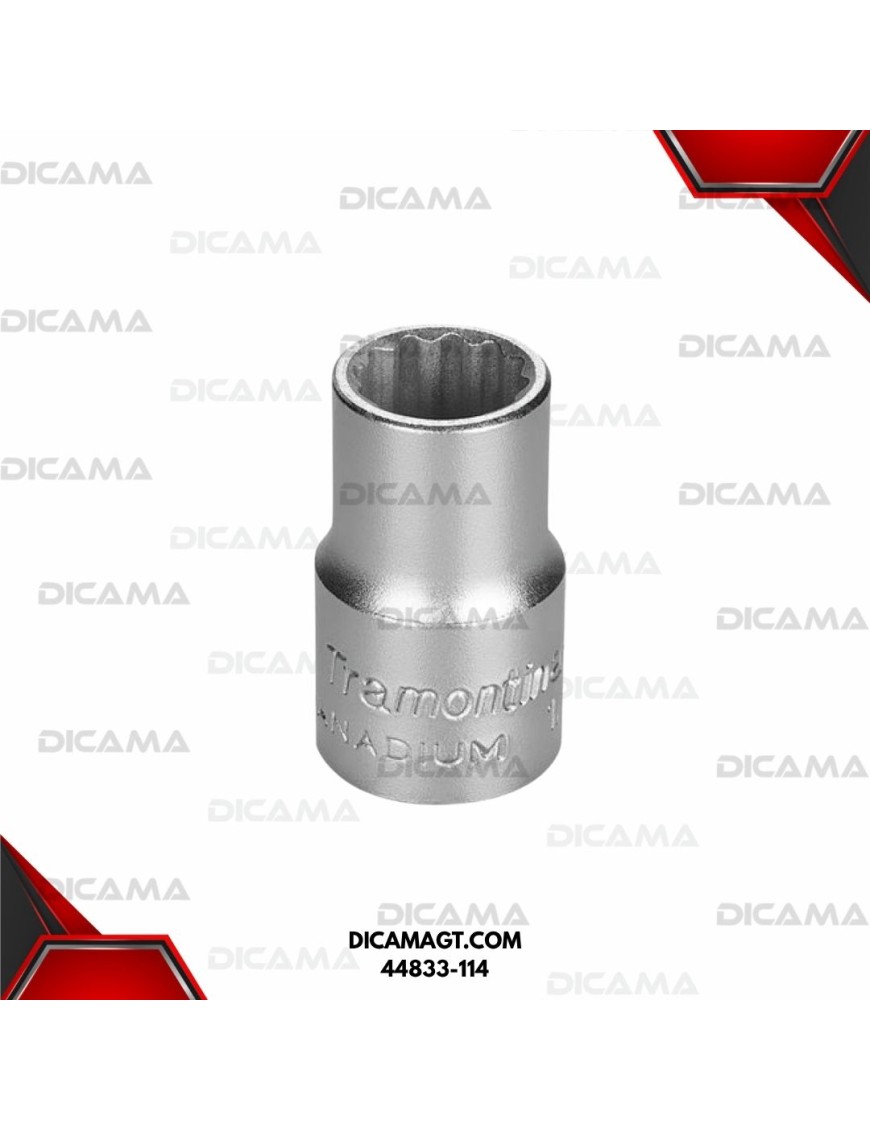 COPA RAIZ 1/2 14MM ESTRIADO TRAMONTINA 44833-114