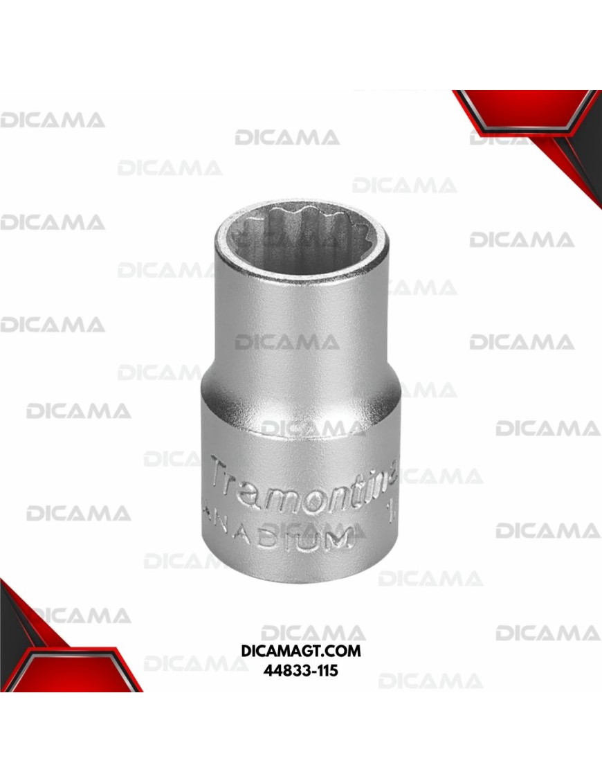 COPA RAIZ 1/2 15MM ESTRIADO TRAMONTINA 44833-115