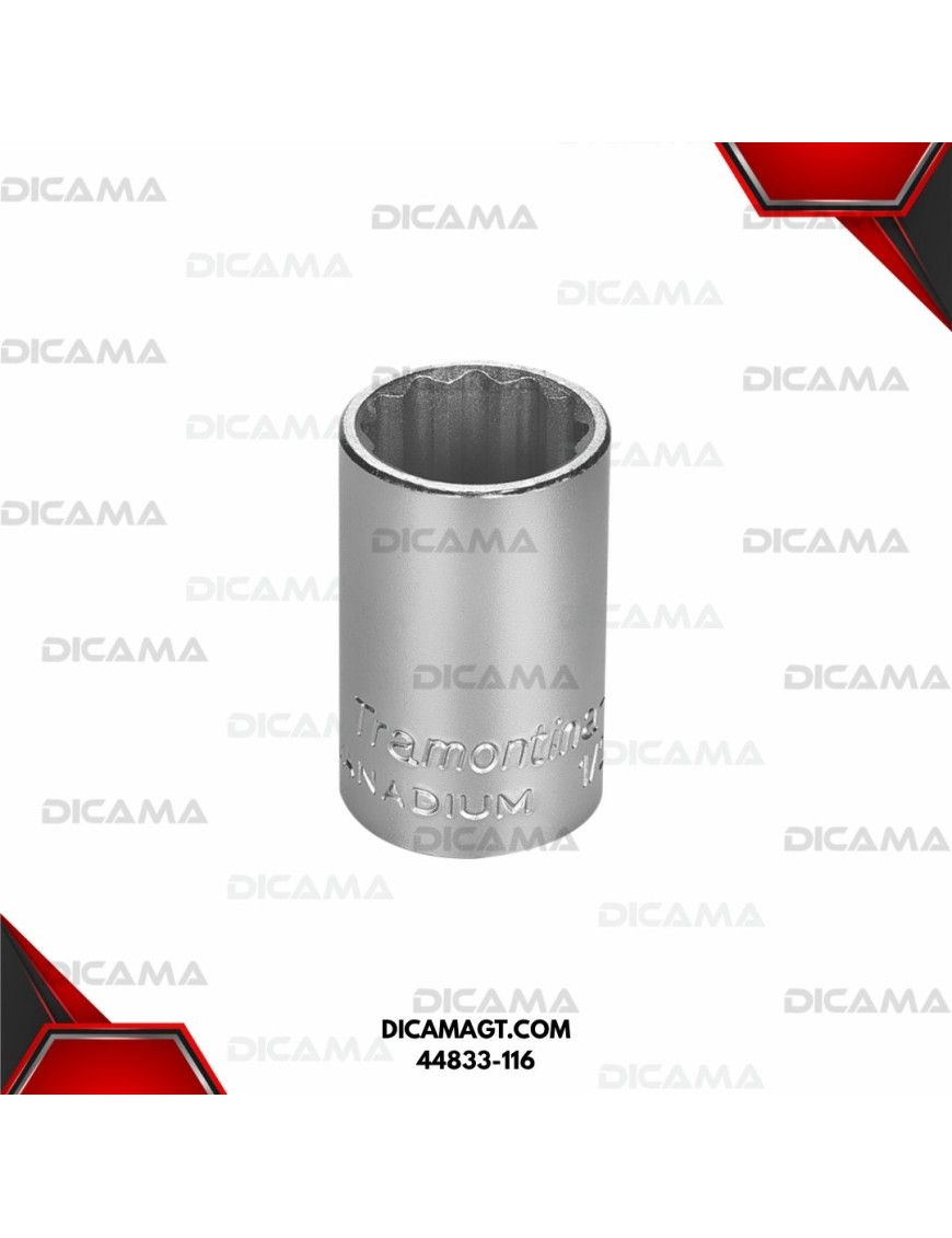 COPA RAIZ 1/2 16MM ESTRIADO TRAMONTINA 44833-116