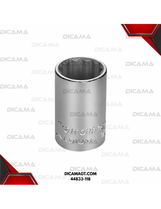 COPA RAIZ 1/2 18MM ESTRIADO TRAMONTINA 44833-118