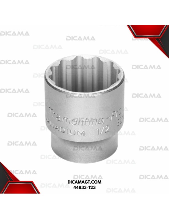 COPA RAIZ 1/2 23MM ESTRIADO TRAMONTINA 44833-123