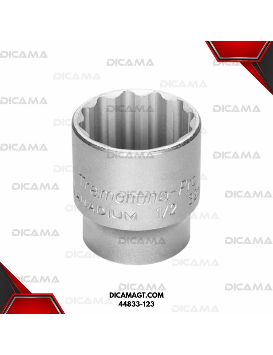 COPA RAIZ 1/2 23MM ESTRIADO TRAMONTINA 44833-123
