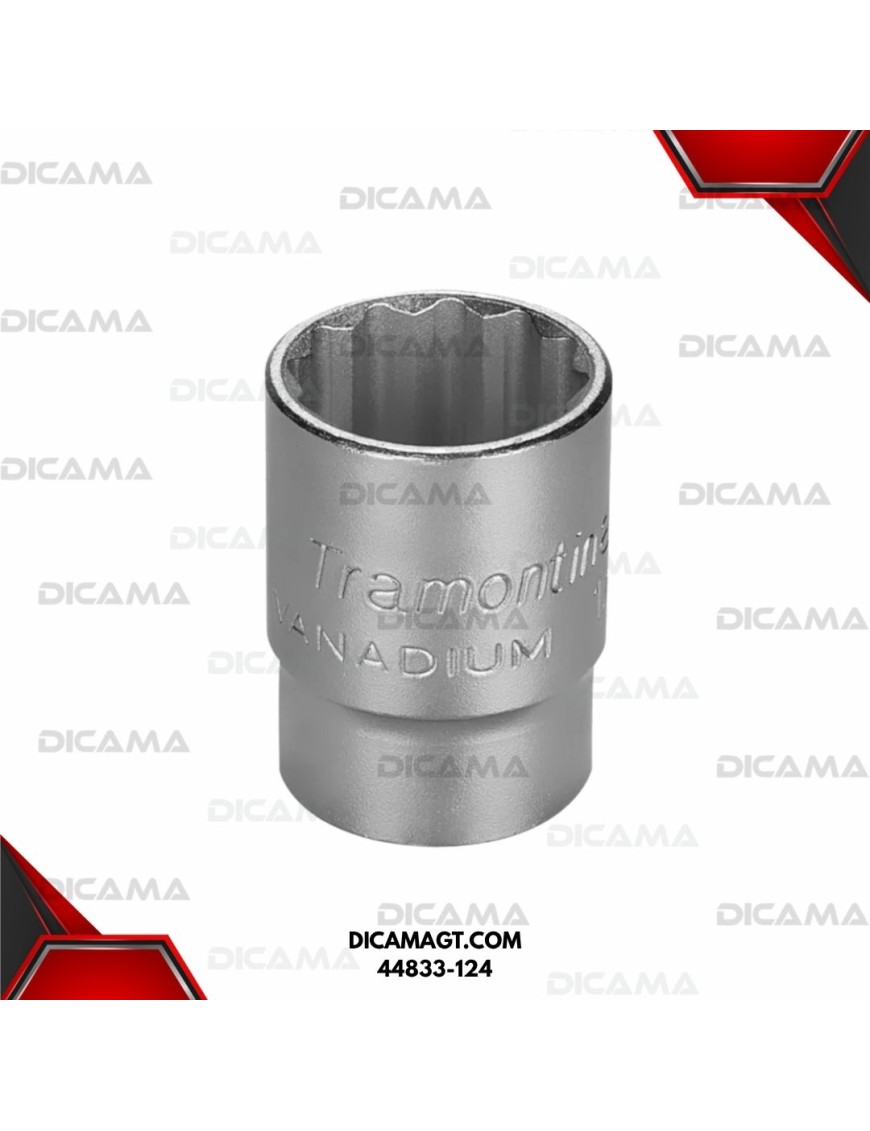 COPA RAIZ 1/2 24MM ESTRIADO TRAMONTINA 44833-124