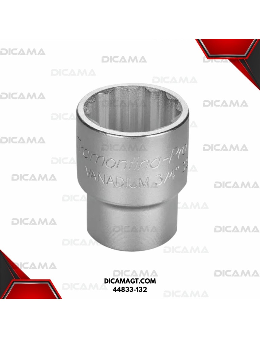 COPA RAIZ 1/2 32MM ESTRIADO TRAMONTINA 44833-132
